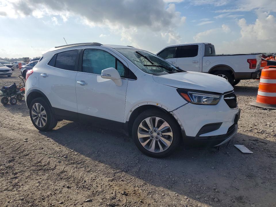 2017 Buick . VIN KL4CJASB7HB166122 COPART salvage auction — SIDE, TX - SALVAGE VEHICLE TITLE (P), sold $725 on 2026-07-13 (photo 4)