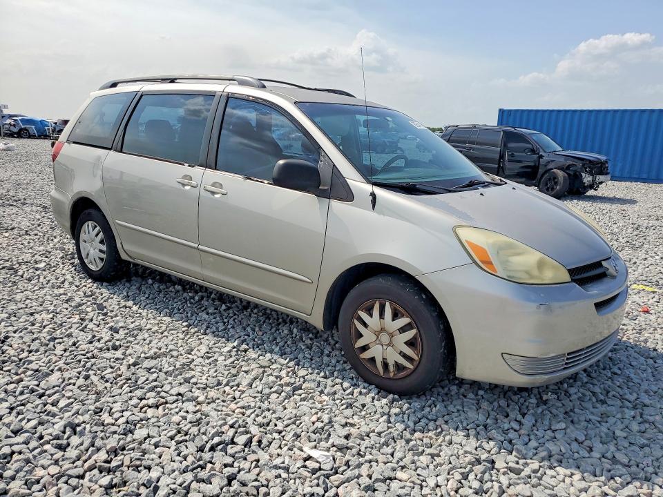 2005 Toyota Sienna VIN 5TDZA23C55S340464 COPART salvage auction — REAR END, FL - CERT OF TITLE SLVG REBUILDABLE, sold $1,300 on 2026-07-17 (photo 4)