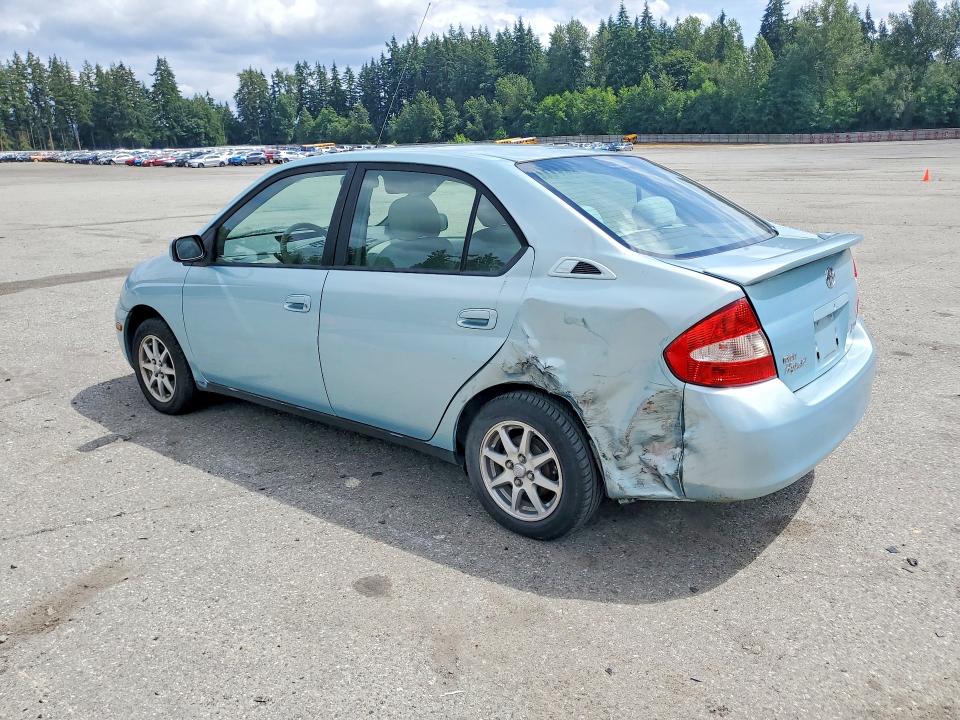 2001 Toyota Prius VIN JT2BK12U310021430 COPART salvage auction — REAR END, WA - BILL OF SALE, sold $275 on 2026-07-20 (photo 2)