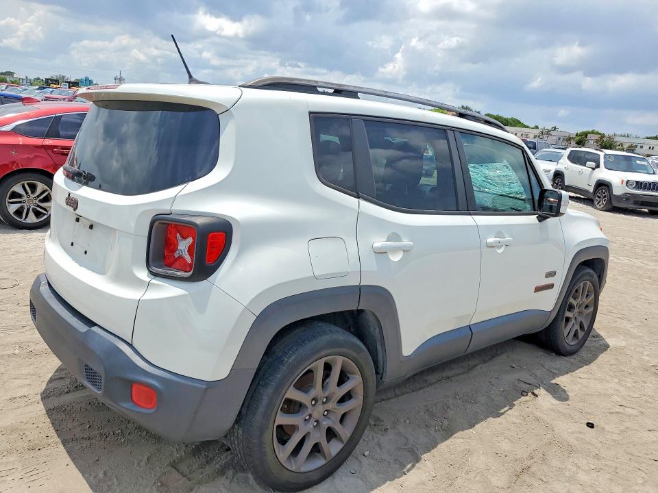 2016 Jeep Renegade VIN ZACCJABT2GPD02952 COPART salvage auction — ROOF, Fl - Cert Of Title Slvg Rebuildable, sold $2,600 on 2026-07-09 (photo 3)