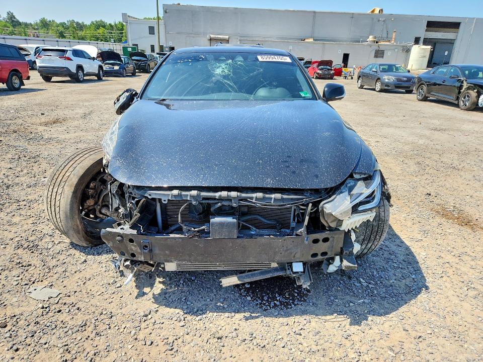 2018 Infiniti Q60 VIN JN1EV7EK7JM341810 COPART salvage auction — FRONT END, VA - CERT OF TITLE - SALVAGE, sold $2,550 on 2026-07-29 (photo 5)