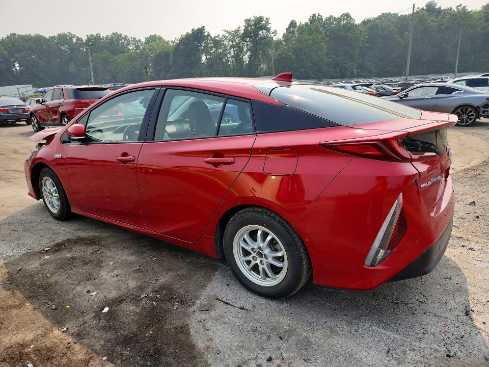 2020 Toyota Prius VIN JTDKARFP0L3124061 COPART salvage auction — FRONT END, Ny - Mv-907A Salvage Certificate, sold $350 on 2026-07-30 (photo 2)