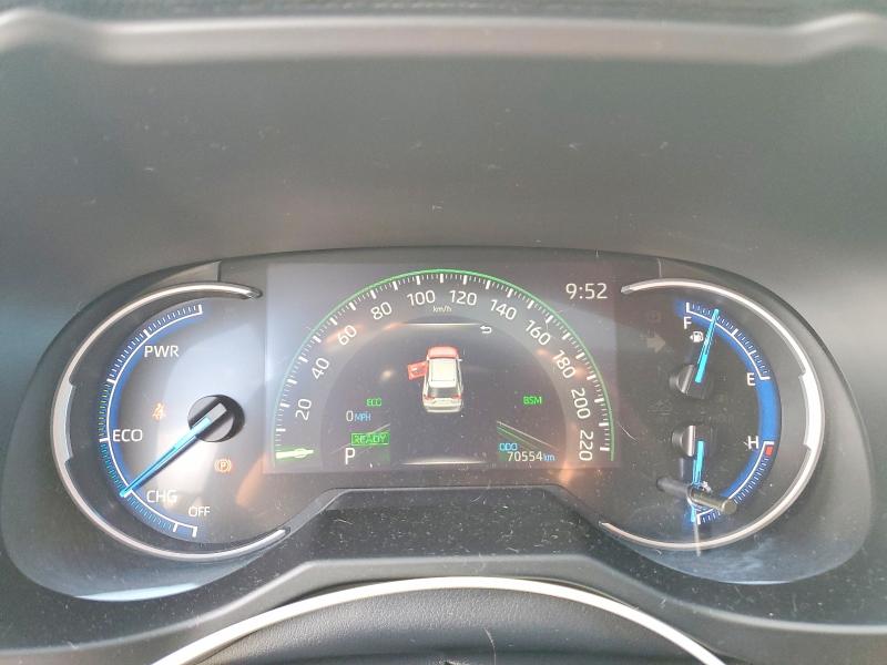 2019 Toyota Rav4 hybrid VIN 2T3RWRFV4KW034258 COPART salvage auction — SIDE, On - Permit No Brand - Unfit, sold $10,900 on 2026-07-30 (photo 9)