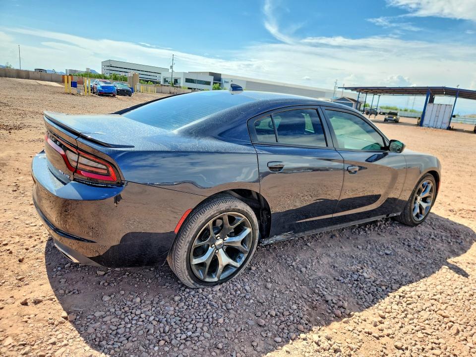 2017 Dodge Charger VIN 2C3CDXHG1HH551836 COPART salvage auction — MINOR DENT/SCRATCHES, Az - Cert Of Title - Salvage, sold $2,600 on 2026-07-30 (photo 3)