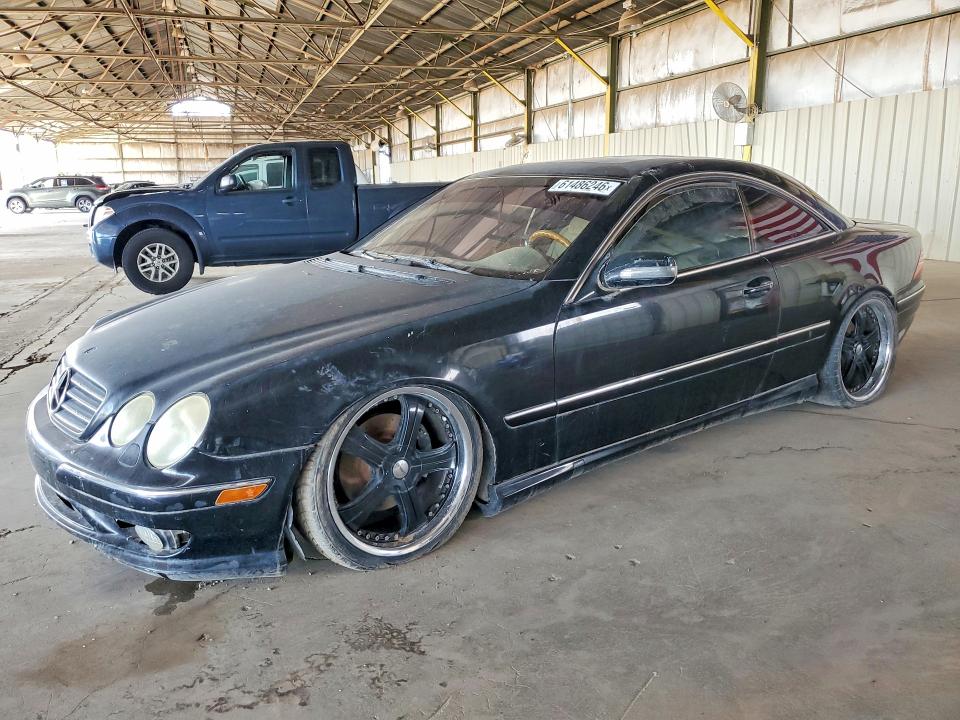 2002 Mercedes-benz Cl-class VIN WDBPJ75J62A022747 COPART salvage auction — FRONT END, Az - Certificate Of Title, sold $475 on 2026-07-29 (photo 1)