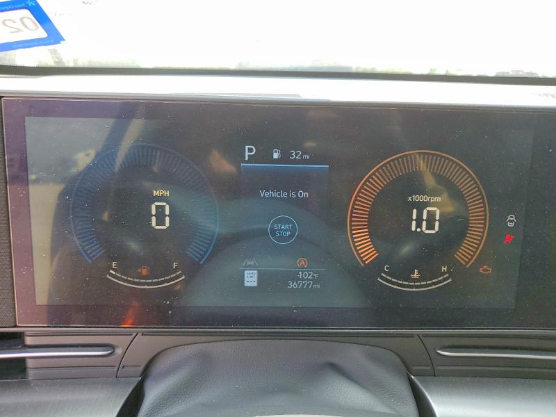 2025 Hyundai Kona VIN KM8HA3AB1SU261274 COPART salvage auction — FRONT END, Tx - Salvage Vehicle Title, sold $5,700 on 2026-07-28 (photo 9)