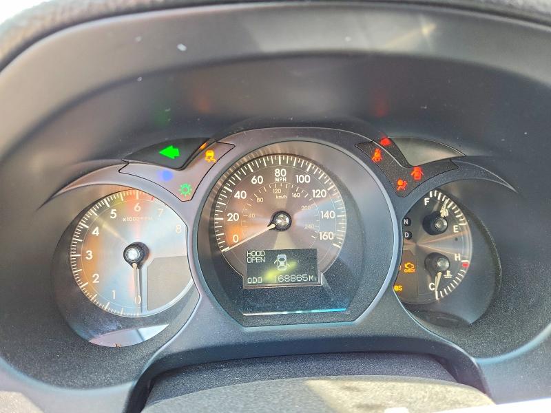 2006 Lexus Gs 300 VIN JTHBH96S665037823 COPART salvage auction — FRONT END, Ca - Salvage Certificate, sold $825 on 2026-07-23 (photo 9)