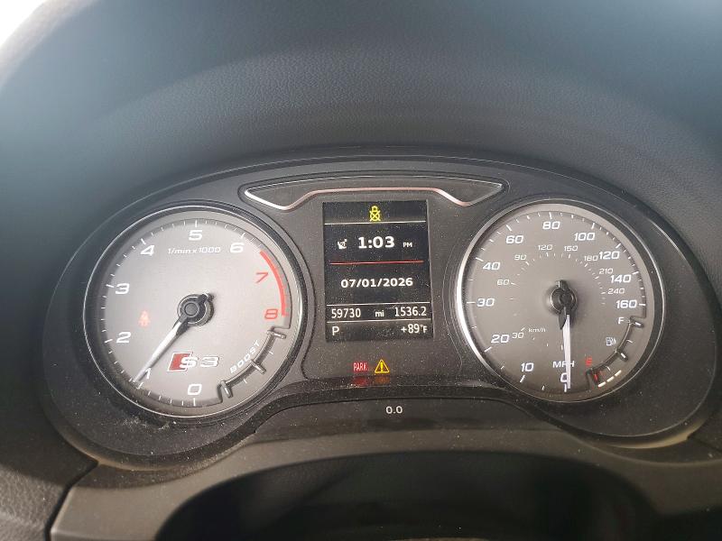 2015 Audi S3 VIN WAUFFGFF3F1140847 COPART salvage auction — FRONT END, Ga - Cert Of Title-Salvage, sold $7,100 on 2026-07-23 (photo 9)