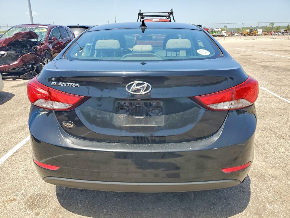 2014 Hyundai Elantra VIN KMHDH4AE8EU171893 COPART salvage auction — FRONT END, Oh - Cert Of Title-Salvage, sold $625 on 2026-07-10 (photo 6)