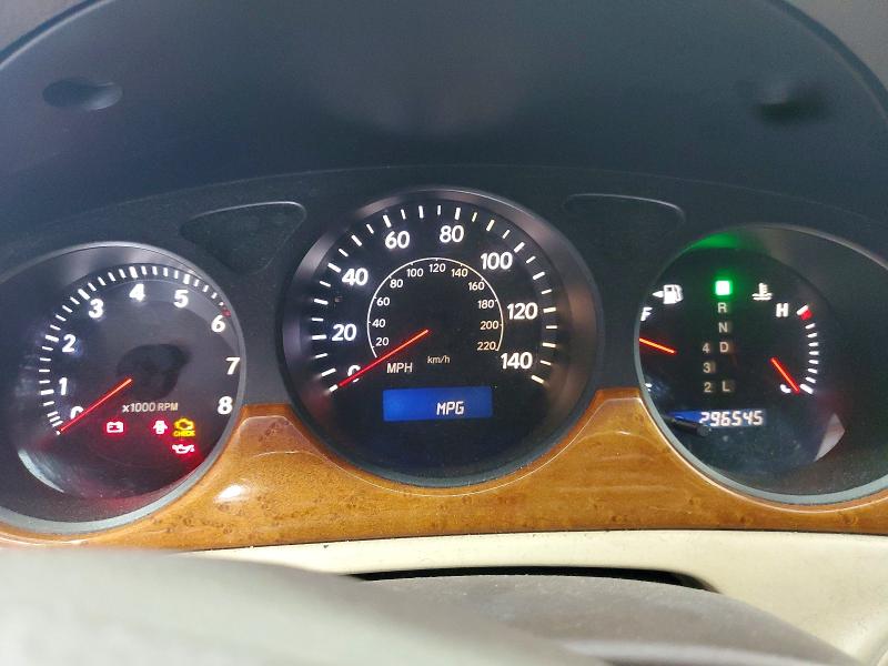 2006 Lexus ES VIN JTHBA30G765161525 COPART salvage auction — FRONT END, Va - Certificate Of Title, sold $400 on 2026-07-17 (photo 9)