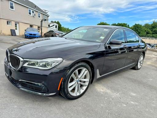 2017 BMW 7 series VIN WBA7F2C31HG422888 — COPART salvage auction photo