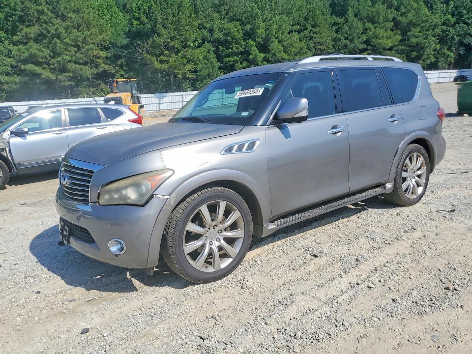 2013 Infiniti Qx56 VIN JN8AZ2NE7D9060941 COPART salvage auction — MINOR DENT/SCRATCHES, Ga - Certificate Of Title, sold $1,000 on 2026-07-15 (photo 1)