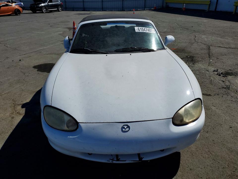 1999 Mazda Mx-5 VIN JM1NB353XX0124629 COPART salvage auction — REAR END, Ca - Salvage Certificate, sold $825 on 2026-07-31 (photo 5)
