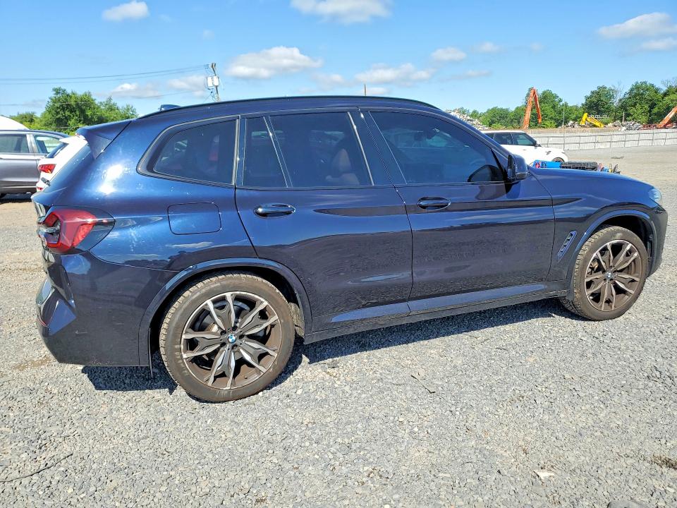 2022 BMW X3 VIN 5UX53DP05N9K76329 COPART salvage auction — REAR END, Nj - Cert Of Title-Salvage, sold $20,600 on 2026-07-31 (photo 3)
