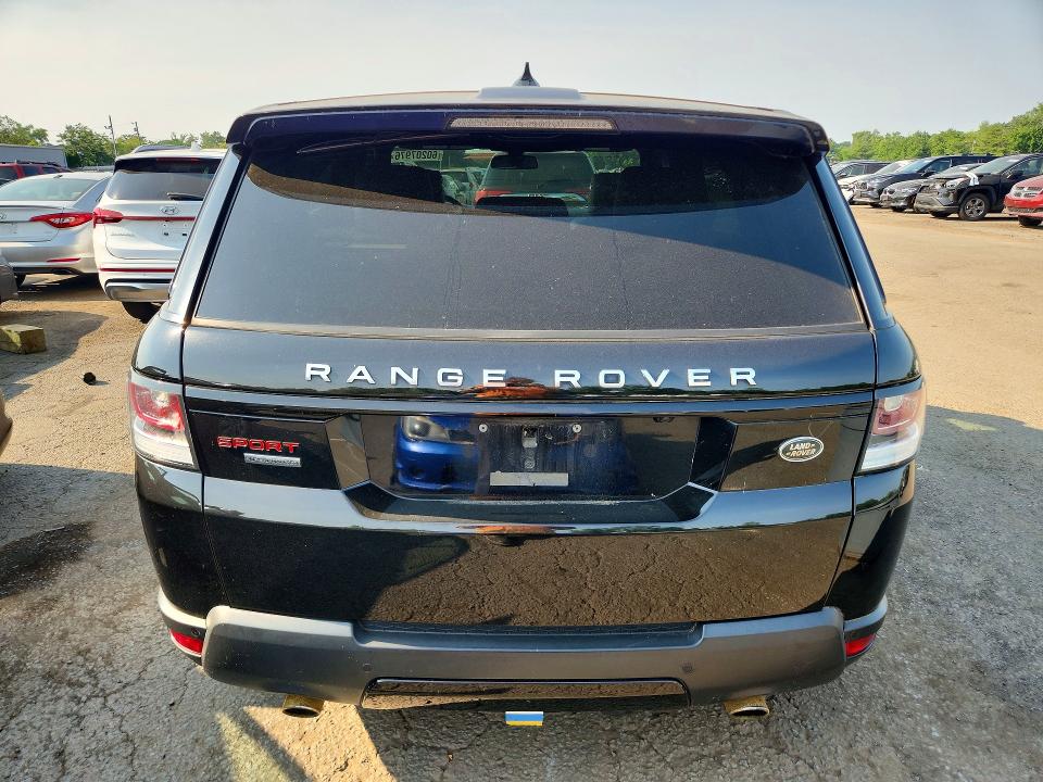 2015 Land rover Range rover sport VIN SALWR2TF0FA514891 COPART salvage auction — MINOR DENT/SCRATCHES, CT - CERTIFICATE OF TITLE, sold $2,400 on 2026-07-28 (photo 6)