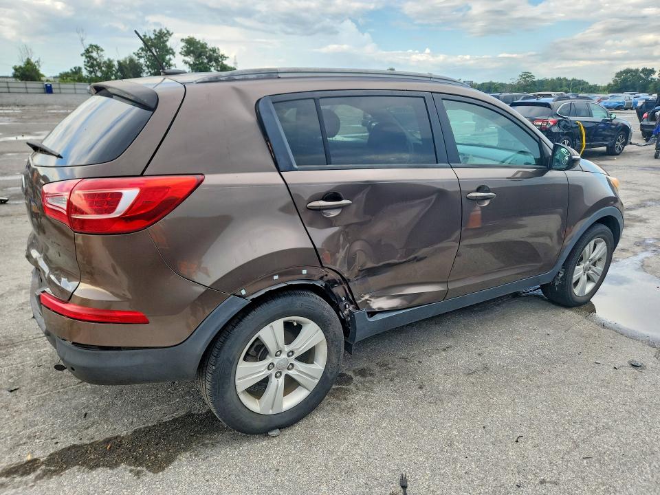 2013 Kia Sportage VIN KNDPB3A27D7480707 COPART salvage auction — SIDE, Fl - Certificate Of Title, sold $1,550 on 2026-07-21 (photo 3)