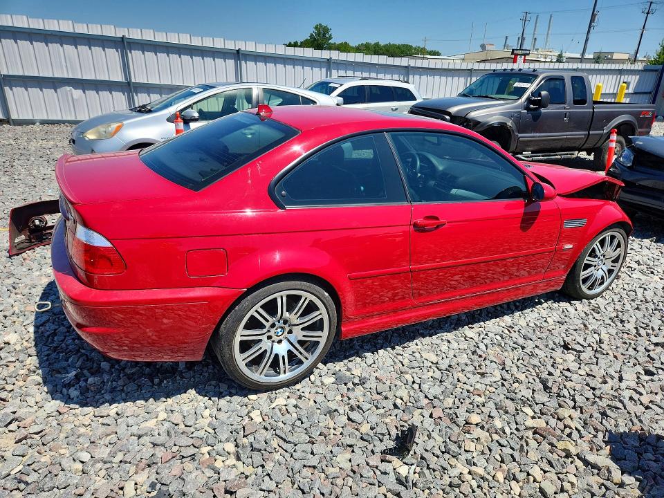 2004 BMW M3 VIN WBSBL93484PN56811 COPART salvage auction — FRONT END, Mi - Certificate Of Title, sold $5,800 on 2026-07-27 (photo 3)