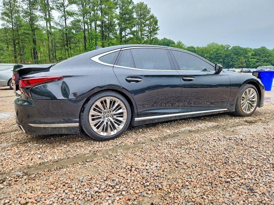 2022 Lexus LS 500 VIN JTHD51FF6N5016572 COPART salvage auction — Rear End, NC - SALVAGE CERTIFICATE OF TITLE, sold $23,000 on 2026-08-21 (photo 3)