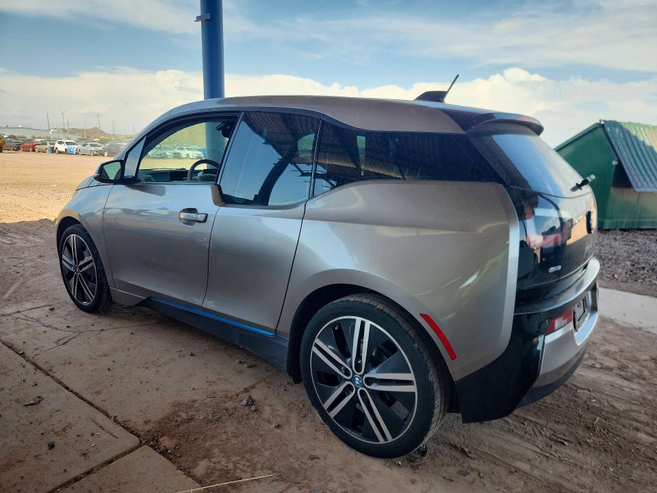 2014 BMW I3 VIN WBY1Z4C56EVX63433 COPART salvage auction — MINOR DENT/SCRATCHES, Az - Certificate Of Title, sold $2,900 on 2026-07-16 (photo 2)