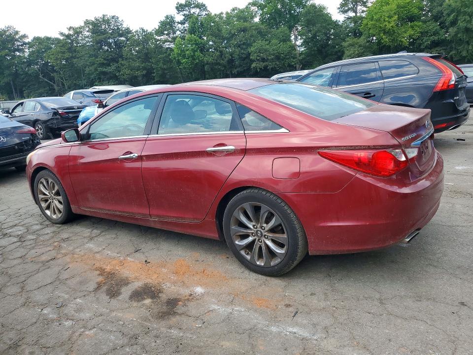 2012 Hyundai Sonata VIN 5NPEC4AC7CH326978 COPART salvage auction — FRONT END, Ga - Certificate Of Title, sold $550 on 2026-07-07 (photo 2)