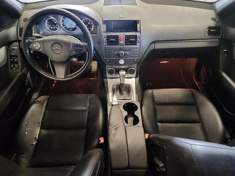2011 Mercedes-benz C class VIN WDDGF5EB3BR168675 COPART salvage auction — REAR END, Tx - Dealer Only Clean Title (P), sold $525 on 2026-08-14 (photo 8)