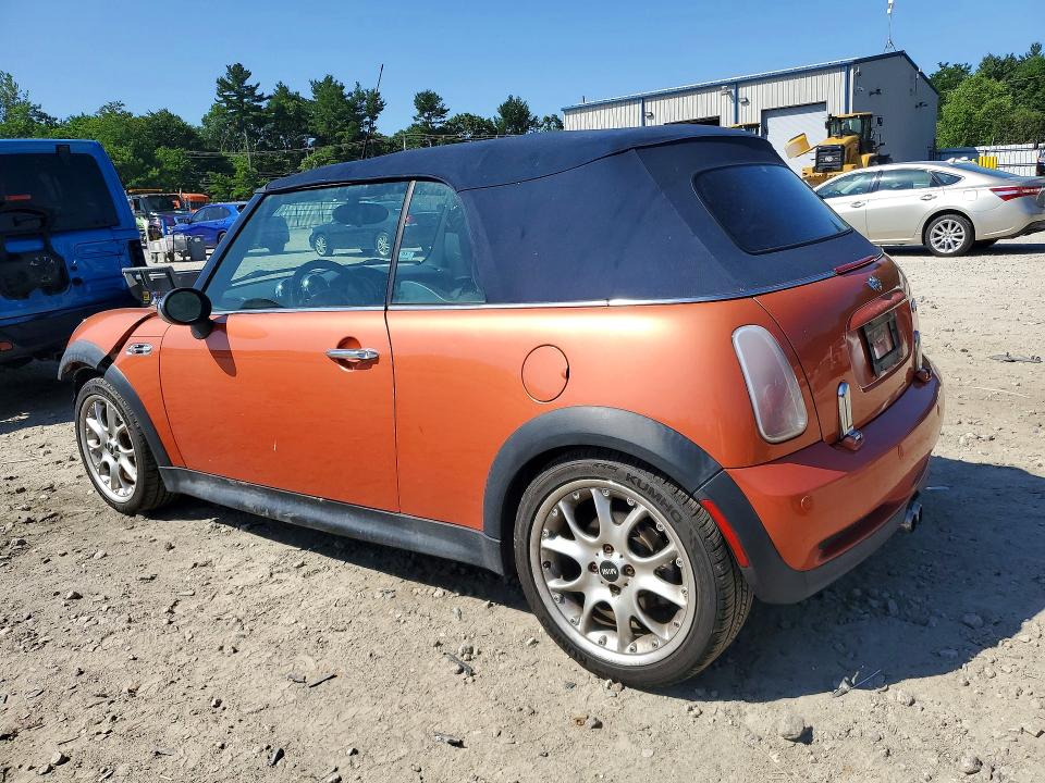 2005 Mini Cooper VIN WMWRH33515TK56112 COPART salvage auction — FRONT END, MA - CERT OF TITLE-RECONSTRCTD COLL, sold $425 on 2026-07-20 (photo 2)