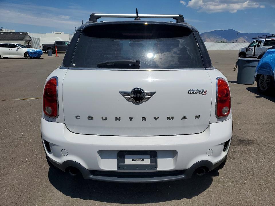 2014 Mini Cooper VIN WMWZC5C52EWP39861 COPART salvage auction — NORMAL WEAR, Ut - Certificate Of Title, sold $1,500 on 2026-08-11 (photo 6)