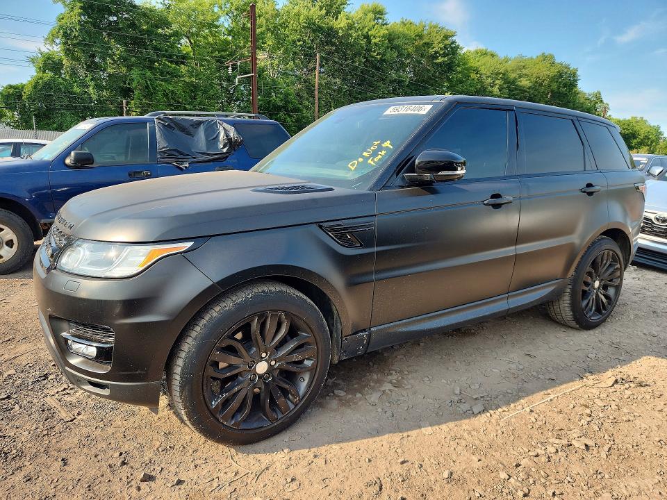 2015 Land rover Range rover sport VIN SALWR2VF3FA540334 COPART salvage auction — MECHANICAL, PA - CERT OF TITLE (P), sold $2,700 on 2026-07-30 (photo 1)