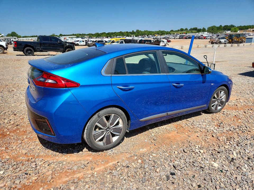 2017 Hyundai Ioniq VIN KMHC05LC5HU026688 COPART salvage auction — FRONT END, Ok - Certificate Of Title, sold $1,100 on 2026-07-28 (photo 3)