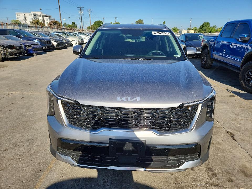 2025 Kia Sorento VIN KNDRH4JG5S5372734 COPART salvage auction — REAR END, Ca - Salvage Certificate, sold $16,700 on 2026-07-15 (photo 5)