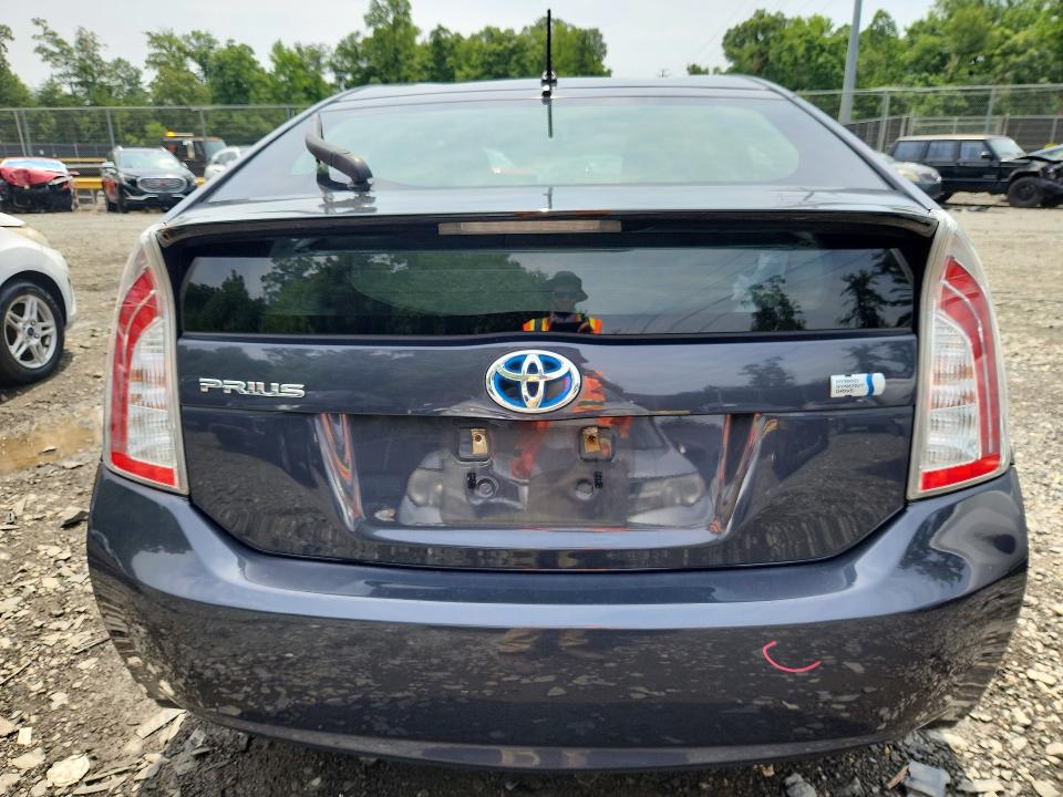 2013 Toyota Prius VIN JTDKN3DU1D1713286 COPART salvage auction — FRONT END, Md - Cert Of Salvage < 75% Damage, sold $5,700 on 2026-07-28 (photo 6)