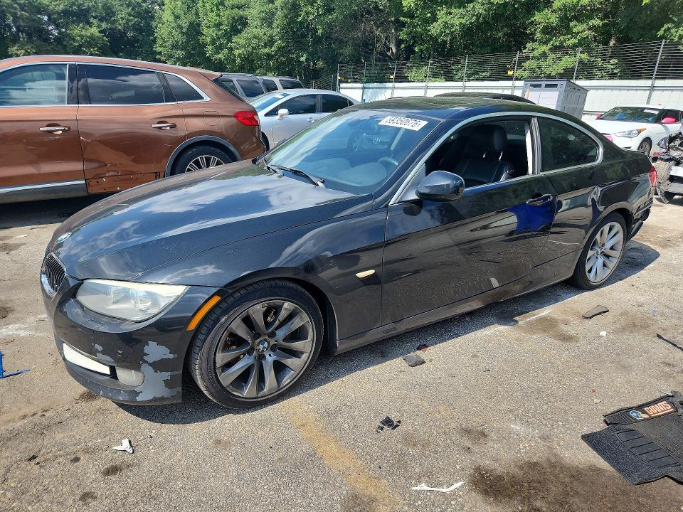 2011 BMW 3 series VIN WBAKE3C53BE769209 COPART salvage auction — REAR END, GA - CERT OF TITLE-SALVAGE (P), sold $1,000 on 2026-07-14 (photo 1)