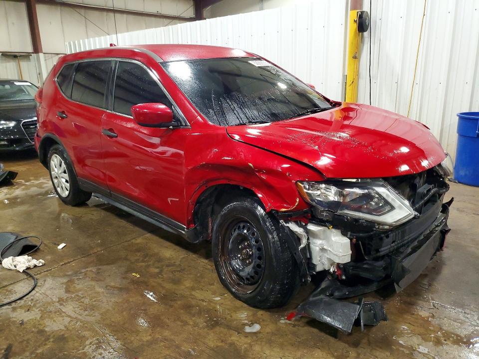 2017 Nissan Rogue VIN JN8AT2MV8HW003996 COPART salvage auction — FRONT END, PA - CERTIFICATE OF SALVAGE, sold $175 on 2026-07-28 (photo 4)