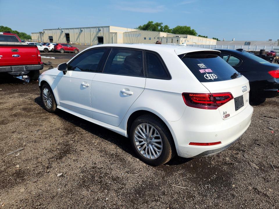2016 Audi A3 e-tron VIN WAUVPBFF6GA130732 COPART salvage auction — FRONT END, Ct - Cert Of Title-Salvage, sold $3,300 on 2026-07-07 (photo 2)