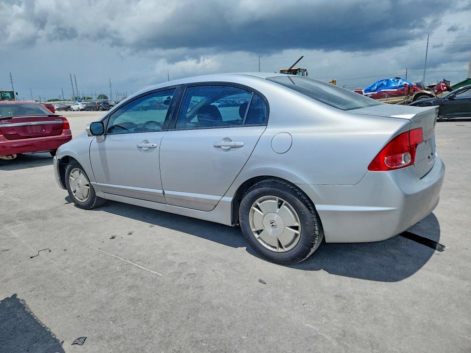2007 Honda Civic hybrid VIN JHMFA36217S009448 COPART salvage auction — FRONT END, Ok - Cert Of Title-Indian Tribal, sold $300 on 2026-07-24 (photo 2)