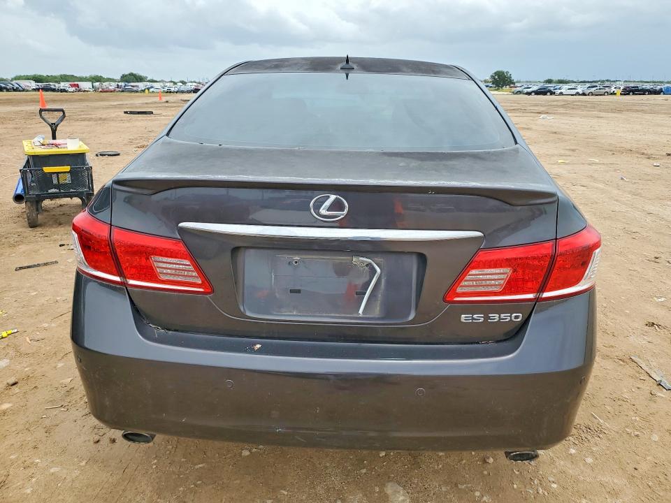 2011 Lexus ES VIN JTHBK1EG9B2423440 COPART salvage auction — MECHANICAL, TX - CERTIFICATE OF TITLE, sold $975 on 2026-07-23 (photo 6)