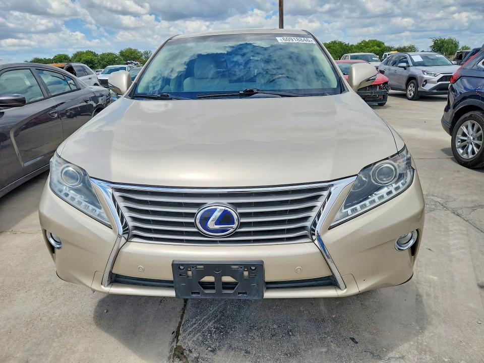2013 Lexus Rx VIN JTJZB1BA2D2412246 COPART salvage auction — NORMAL WEAR, TX - CERTIFICATE OF TITLE (P), sold $7,700 on 2026-07-29 (photo 5)