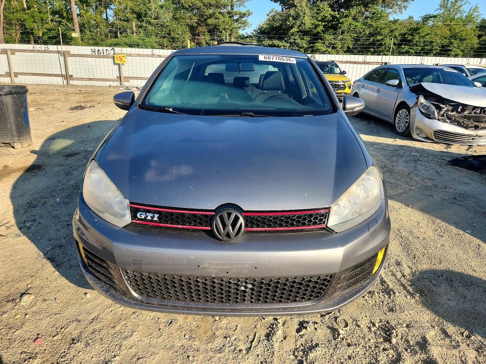 2012 Volkswagen Gti VIN WVWFD7AJ9CW074999 COPART salvage auction — MECHANICAL, Md - Certificate Of Title, sold $1,500 on 2026-07-24 (photo 5)