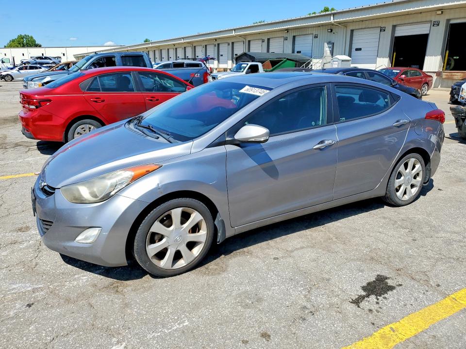 2013 Hyundai Elantra VIN KMHDH4AE9DU564624 COPART salvage auction — MINOR DENT/SCRATCHES, KY - CERT OF TITLE-SALVAGE (P), sold $125 on 2026-07-30 (photo 1)