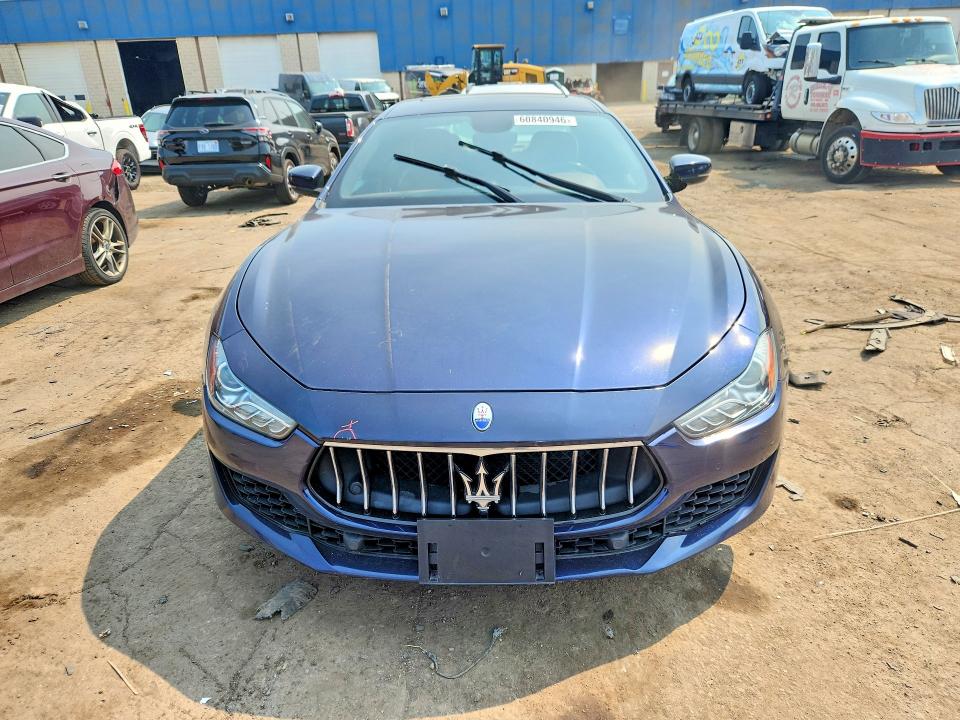 2018 Maserati Ghibli VIN ZAM57YTAXJ1286239 COPART salvage auction — REAR END, MI - DEALER ONLY CLEAN TITLE, sold $1,750 on 2026-07-31 (photo 5)