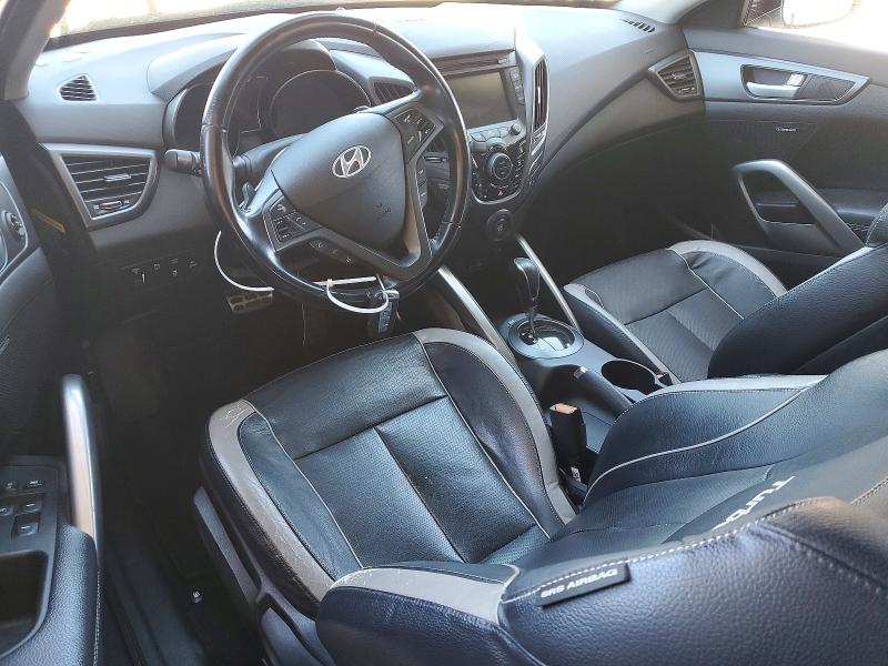 2015 Hyundai Veloster VIN KMHTC6AEXFU225153 COPART salvage auction — SIDE, Mt - Dis/Dlr/Exp Only Clean Title, sold $30 on 2026-07-28 (photo 8)