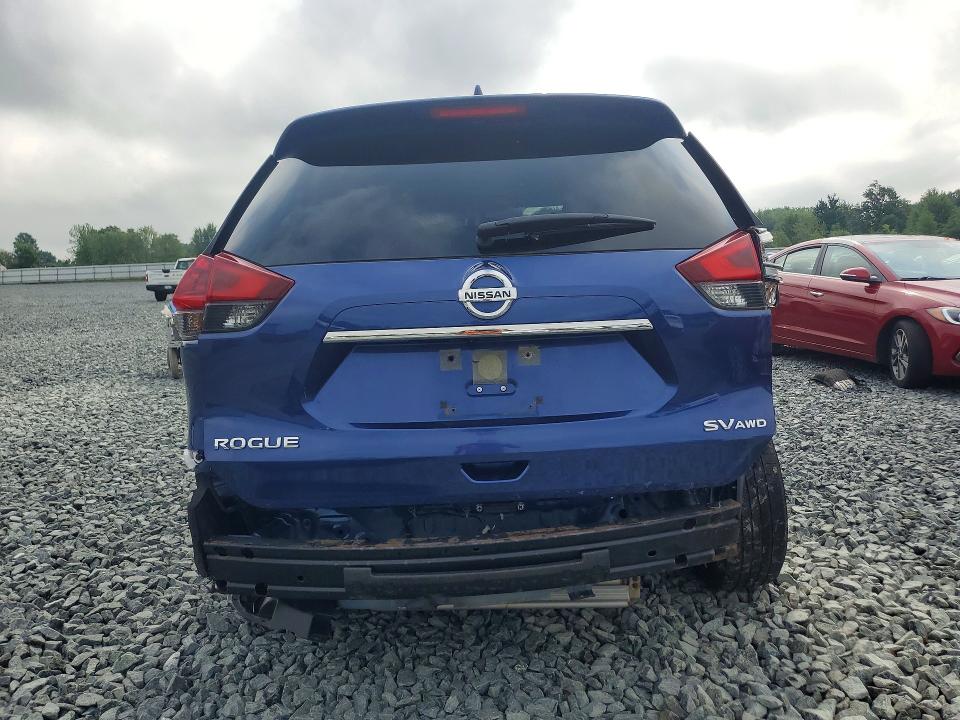 2018 Nissan VIN JN8AT2MV5JW318129 COPART salvage auction — HAIL, Oh - Cert Of Title-Salvage, sold $2,350 on 2026-07-13 (photo 6)