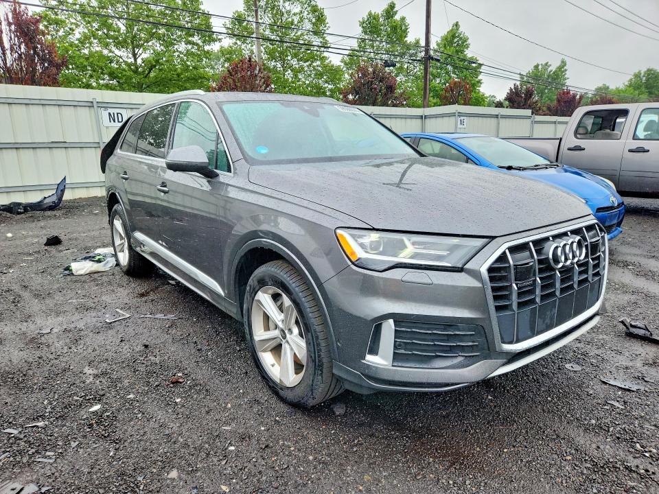 2023 Audi Q7 VIN WA1LCBF76PD009531 COPART salvage auction — REAR END, Ct - Cert Of Title-Salvage, sold $14,600 on 2026-07-17 (photo 4)