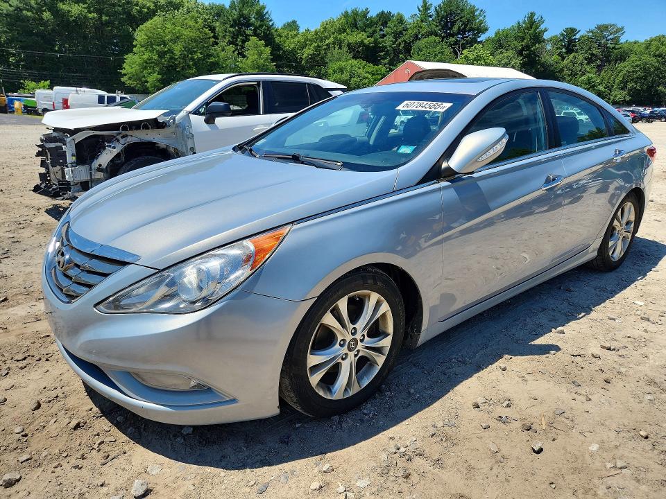 2011 Hyundai Sonata VIN 5NPEC4AC6BH013905 COPART salvage auction — FRONT END, Ma - Certificate Of Title, sold $825 on 2026-07-18 (photo 1)