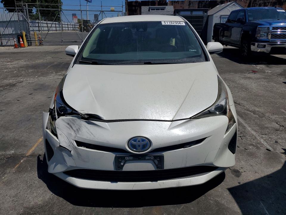 2017 Toyota Prius VIN JTDKARFUXH3046515 COPART salvage auction — FRONT END, Ca - Salvage Certificate, sold $4,000 on 2026-07-22 (photo 5)