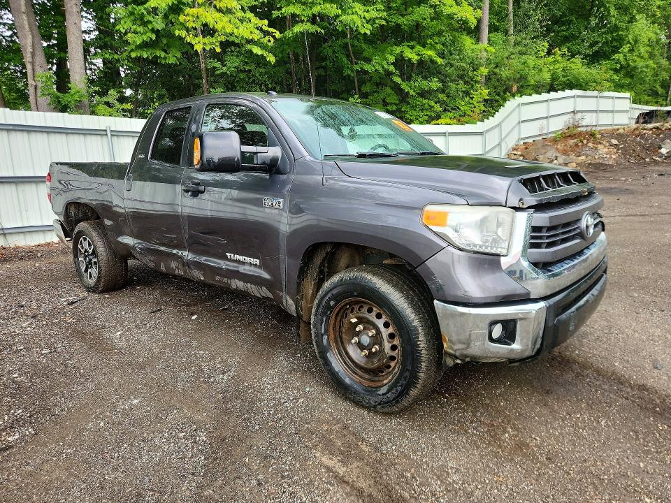 2015 Toyota Tundra VIN 5TFUY5F1XFX445627 COPART salvage auction — REAR END, Vt - Cert Of Title-Salvage Vehicle, sold $250 on 2026-08-24 (photo 4)