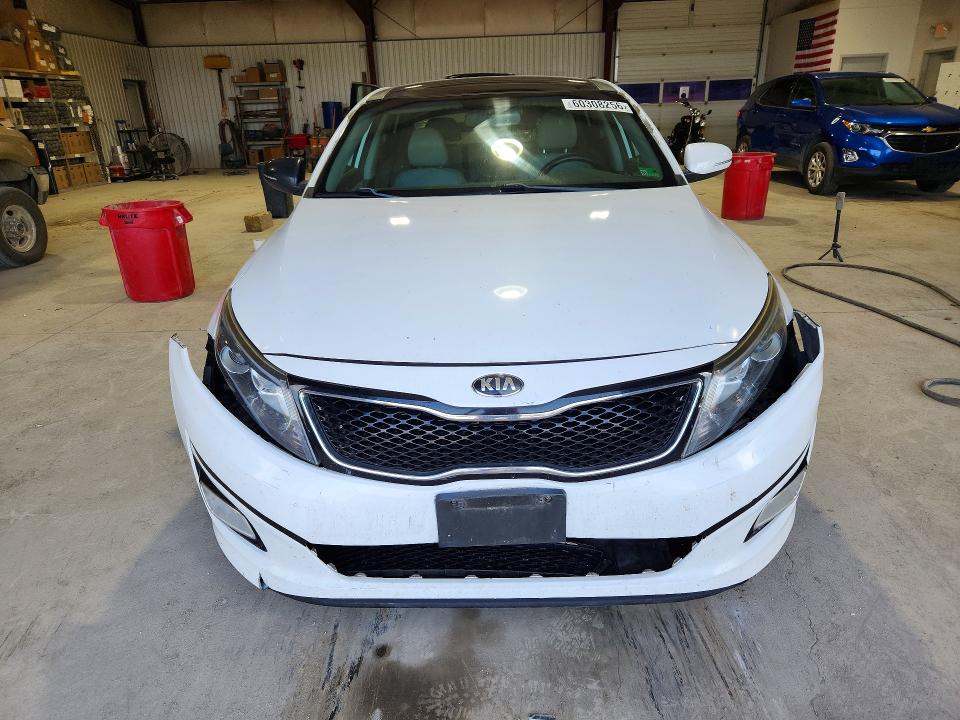 2014 Kia Optima VIN 5XXGN4A70EG339964 COPART salvage auction — REAR END, Pa - Certificate Of Salvage, sold $375 on 2026-07-31 (photo 5)