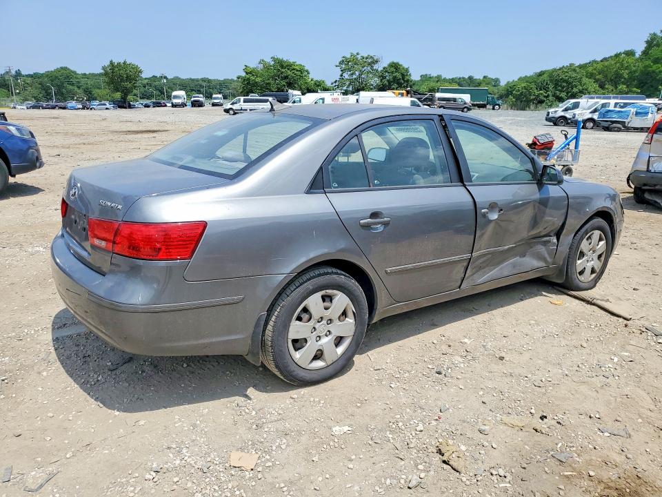 2009 Hyundai Sonata VIN 5NPET46CX9H518235 COPART salvage auction — SIDE, MD - CERT OF SALVAGE > 75% DAMAGE (P), sold $525 on 2026-07-23 (photo 3)