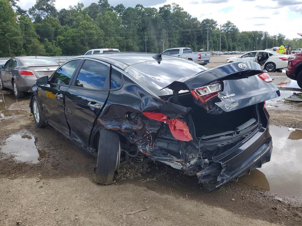 2019 Kia Optima VIN 5XXGT4L35KG279238 COPART salvage auction — REAR END, La - Permit To Sell-Salvage Vehicle, sold $650 on 2026-07-31 (photo 2)
