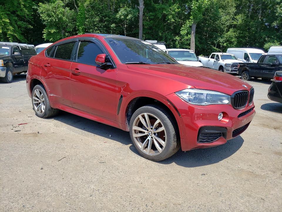 2018 BMW X6 VIN 5UXKU2C54J0X49593 COPART salvage auction — SIDE, NY - CERTIFICATE OF TITLE, sold $10,900 on 2026-07-27 (photo 4)